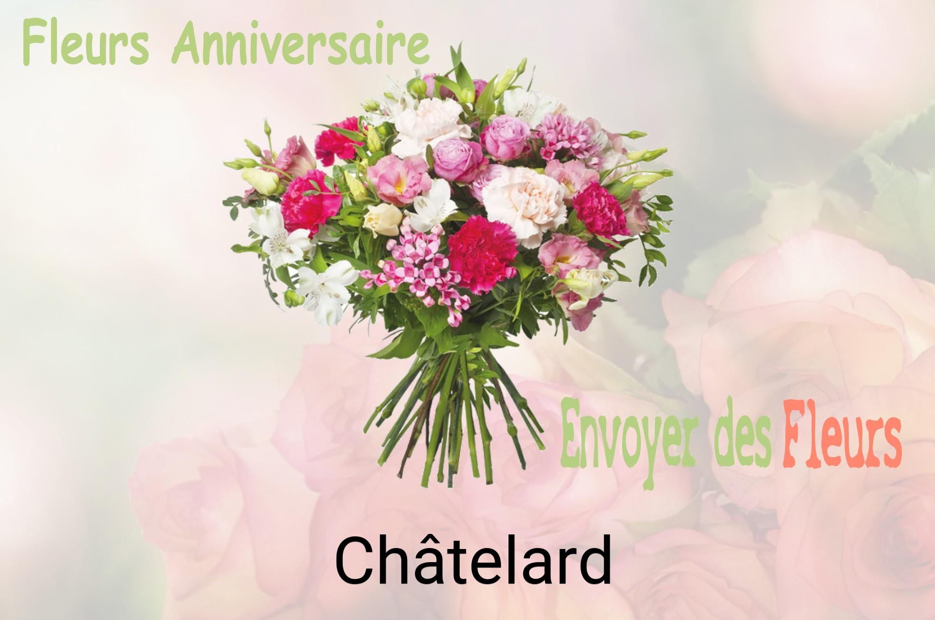 Bouquet de fleurs d’anniversaire livré à Châtelard