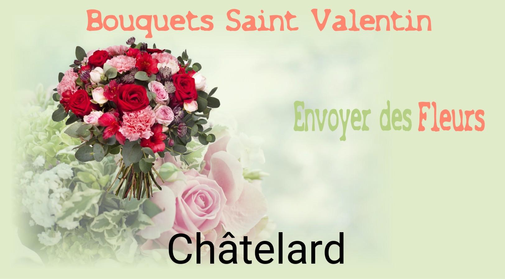 Roses de Saint-Valentin livrées à Châtelard